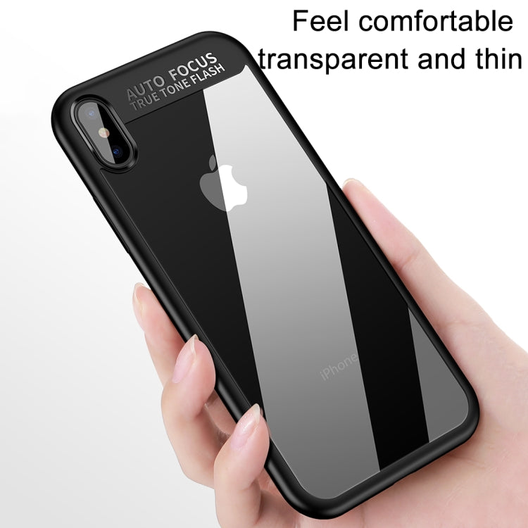 For iPhone X CAFELE Ultra-thin TPU + PC Dropproof Protective Case Cover