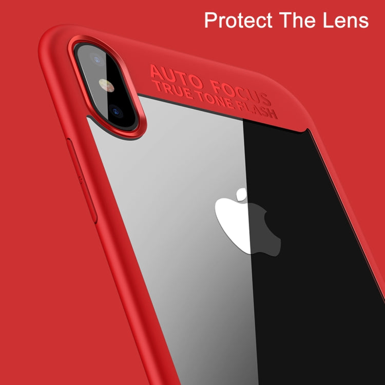 For iPhone X CAFELE Ultra-thin TPU + PC Dropproof Protective Case Cover