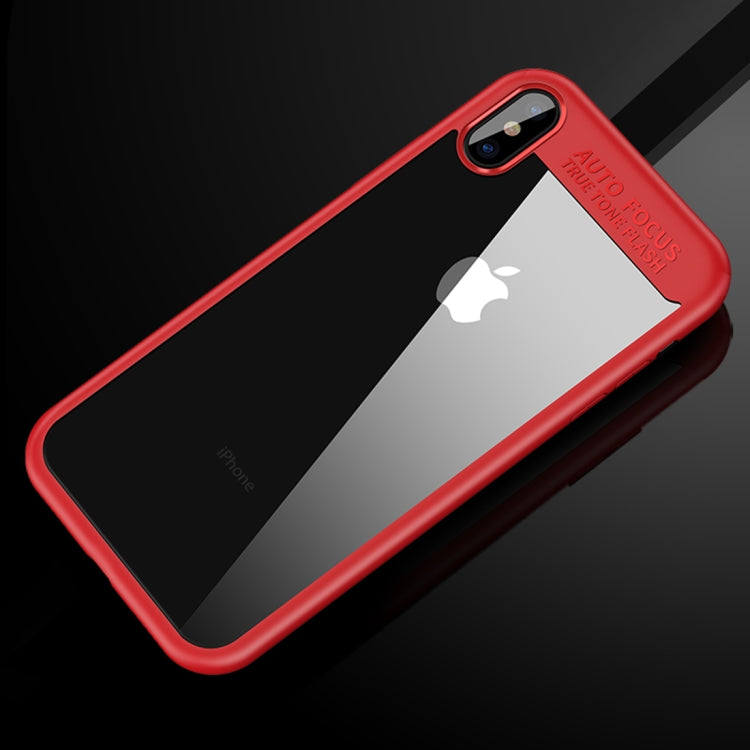 For iPhone X CAFELE Ultra-thin TPU + PC Dropproof Protective Case Cover