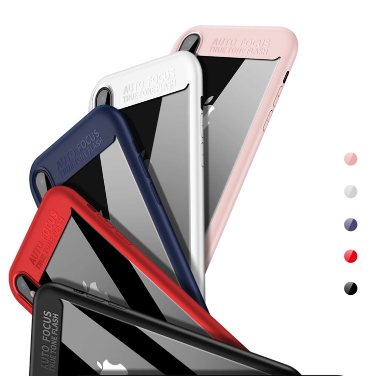 For iPhone X CAFELE Ultra-thin TPU + PC Dropproof Protective Case Cover