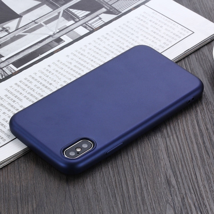 For iPhone X / XS 360 Degrees Full Coverage TPU Protective Case Back Cover