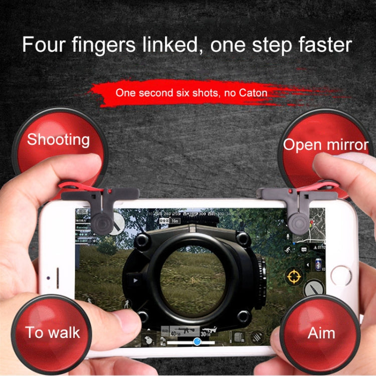 D9 Eat Chicken Mobile Phone Trigger Shooting Controller Press Button Handle