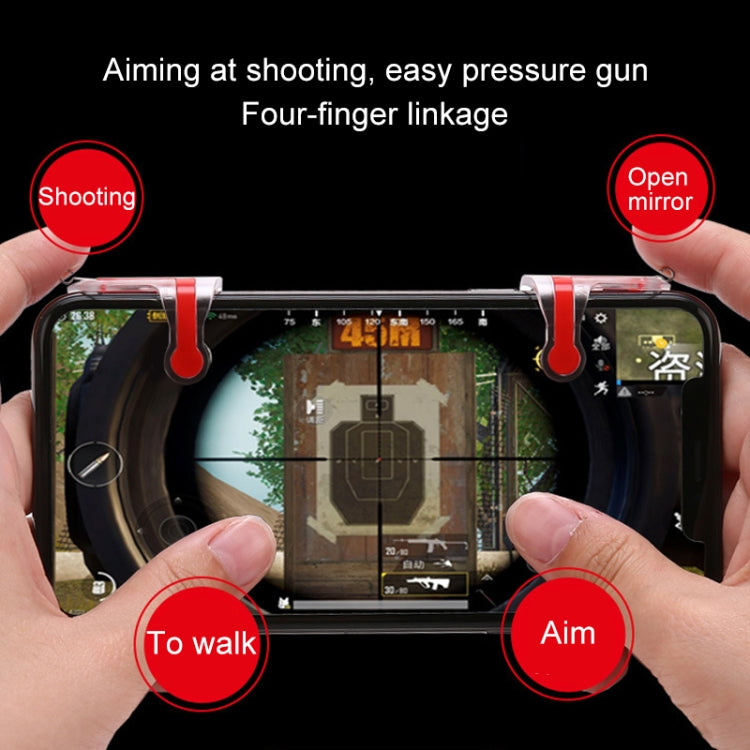 MN Mechanical Press Eat Chicken Mobile Phone Trigger Shooting Controller Button Handle