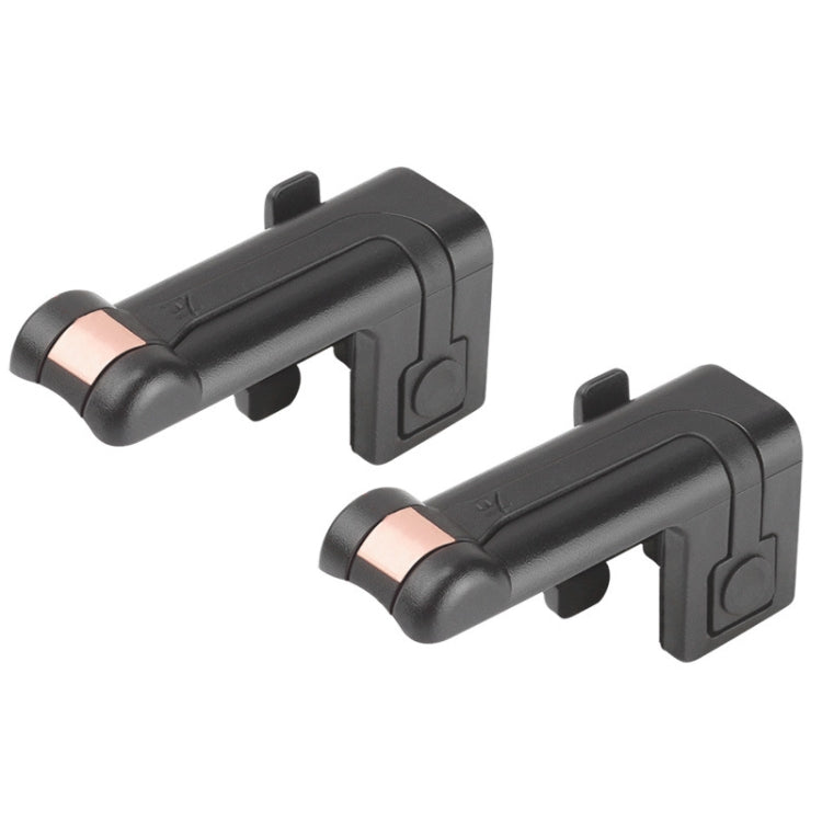 L7 Touch Control Eat Chicken Mobile Phone Trigger Shooting Controller Button Handle (Black)