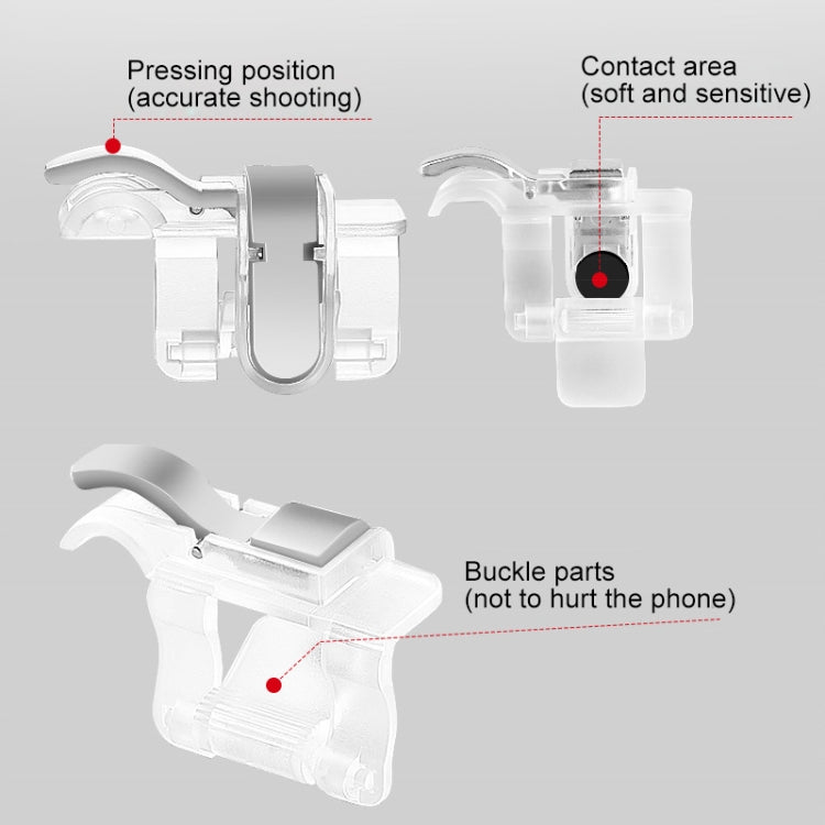 L7 Metal Press Eat Chicken Mobile Phone Trigger Shooting Controller Button Handle