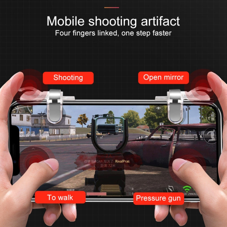 L7 Metal Press Eat Chicken Mobile Phone Trigger Shooting Controller Button Handle