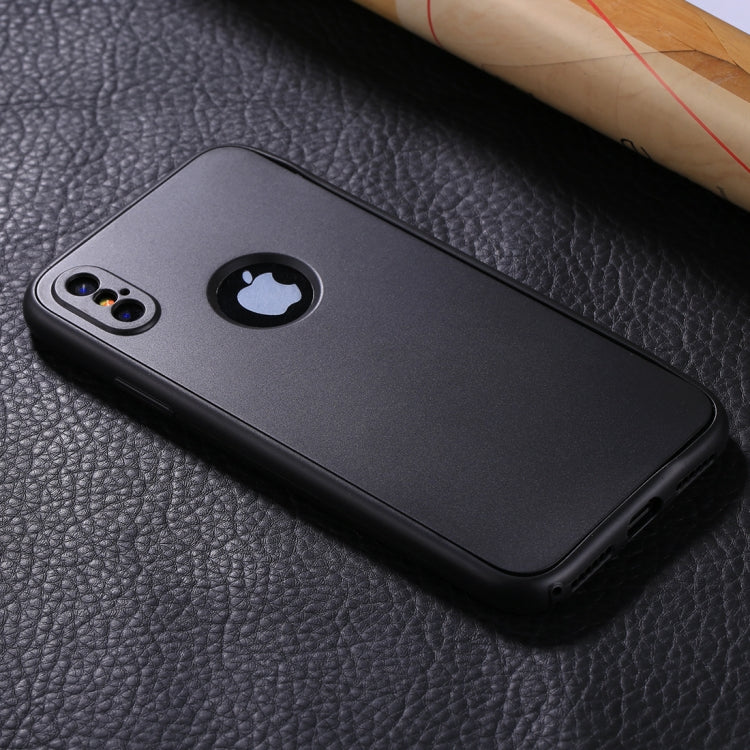 For iPhone X / XS Stylish Lightweight 360 Degree Shockproof Detachable TPU + PC Combination Protective Case