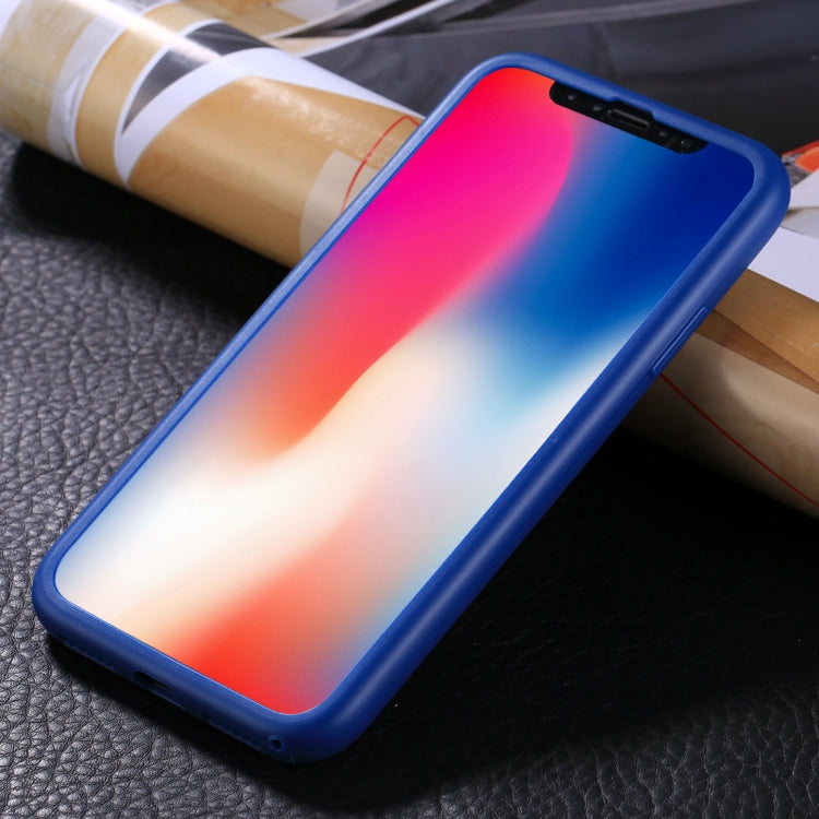 For iPhone X / XS Stylish Lightweight 360 Degree Shockproof Detachable TPU + PC Combination Protective Case