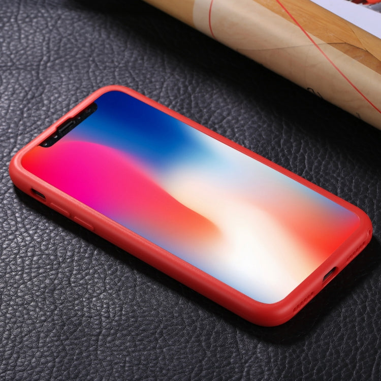 For iPhone X / XS Stylish Lightweight 360 Degree Shockproof Detachable TPU + PC Combination Protective Case