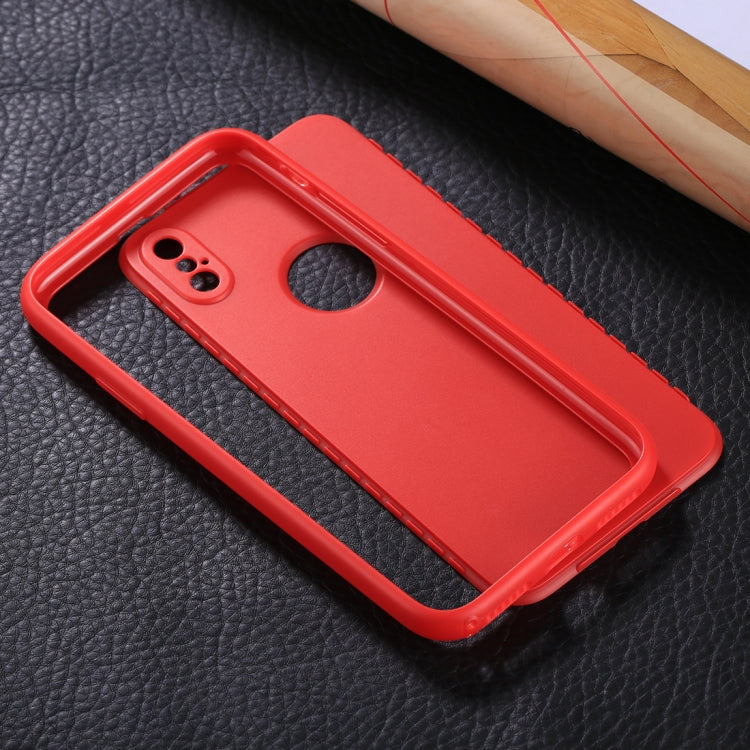 For iPhone X / XS Stylish Lightweight 360 Degree Shockproof Detachable TPU + PC Combination Protective Case