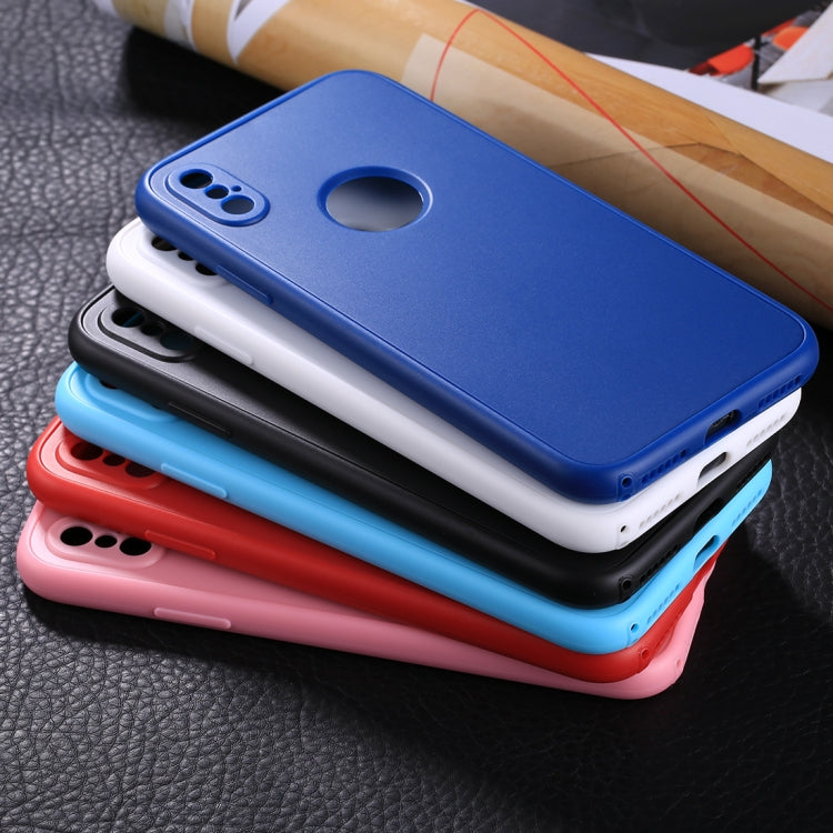 For iPhone X / XS Stylish Lightweight 360 Degree Shockproof Detachable TPU + PC Combination Protective Case