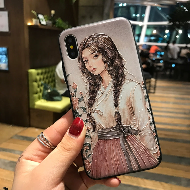 For iPhone X / XS Oil Paintings