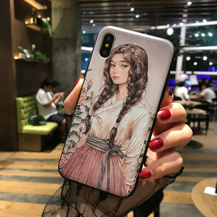 For iPhone X / XS Oil Paintings