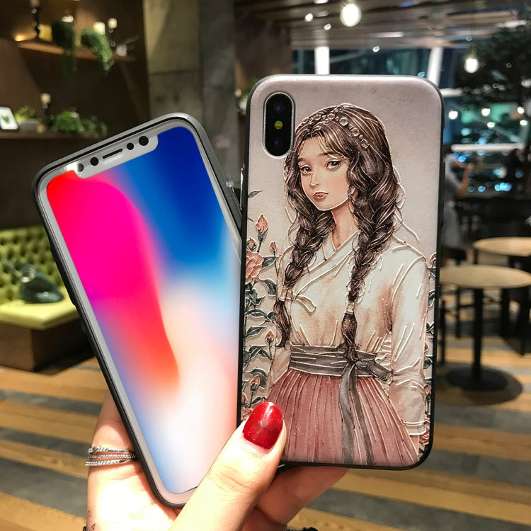 For iPhone X / XS Oil Paintings