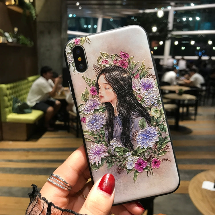 For iPhone X / XS Oil Paintings