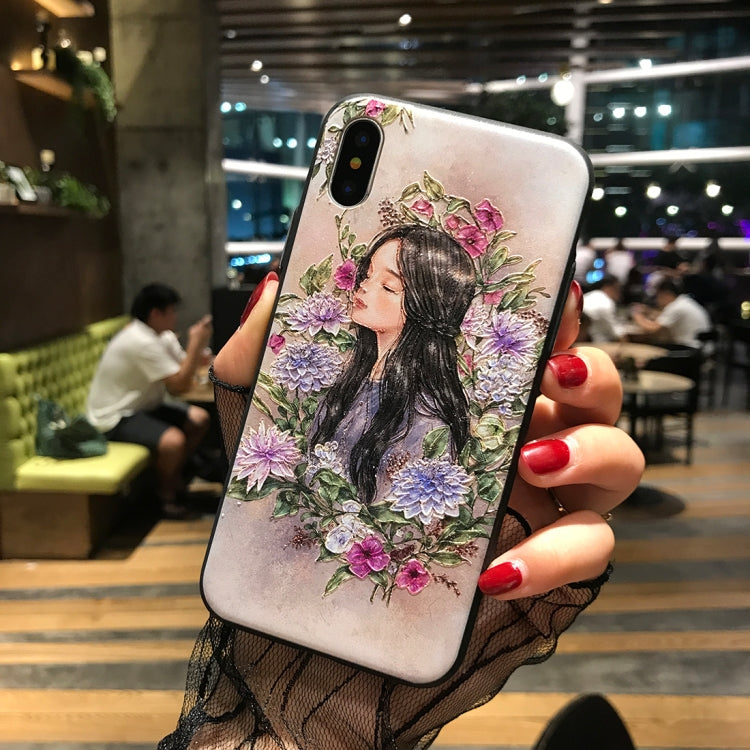 For iPhone X / XS Oil Paintings
