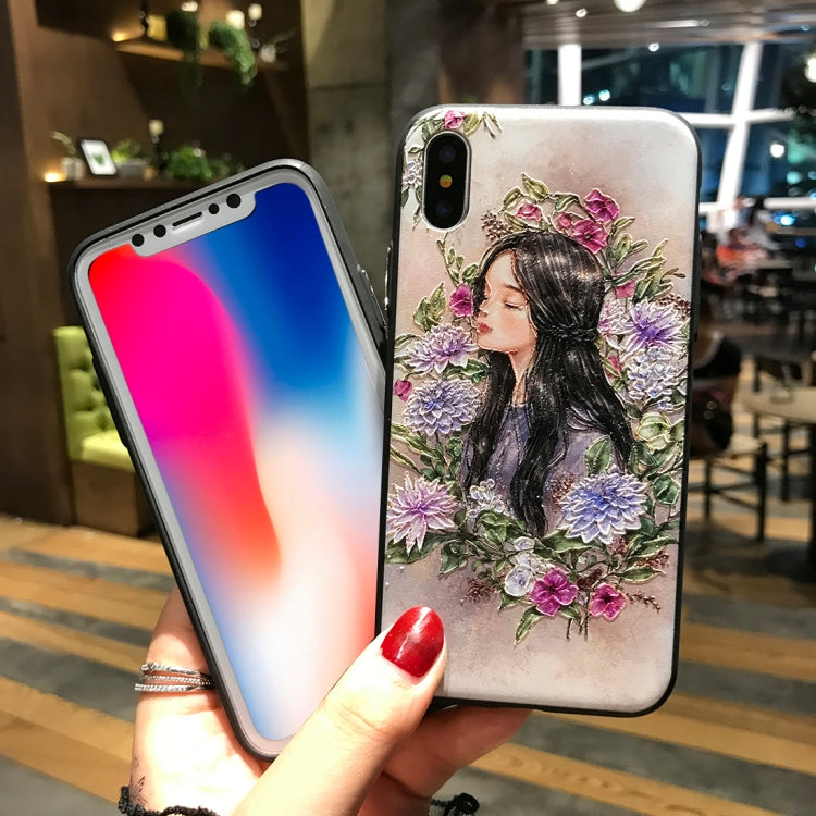 For iPhone X / XS Oil Paintings