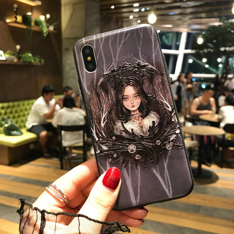 For iPhone X / XS Oil Paintings