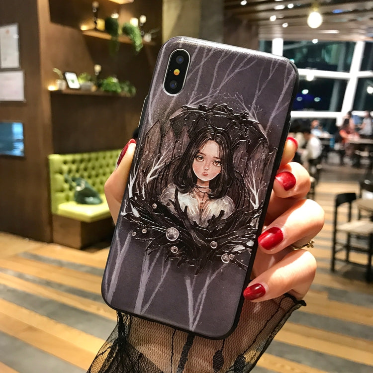 For iPhone X / XS Oil Paintings