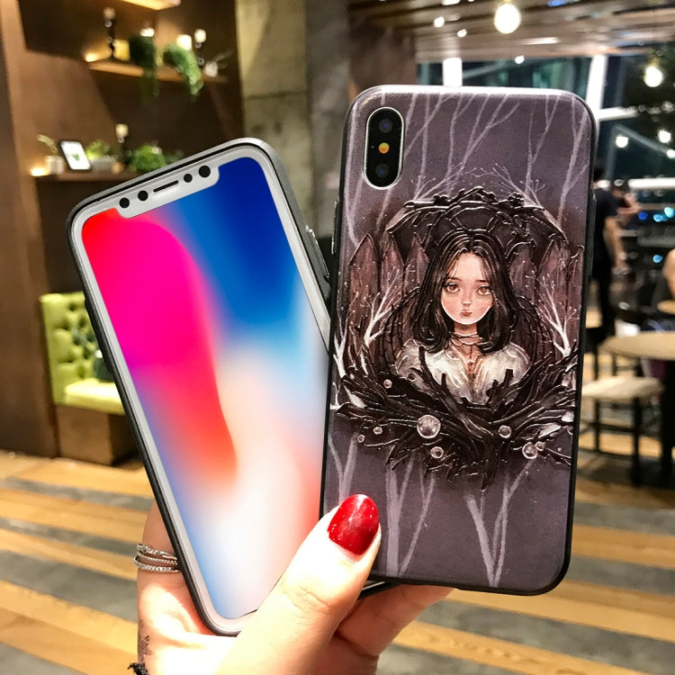 For iPhone X / XS Oil Paintings