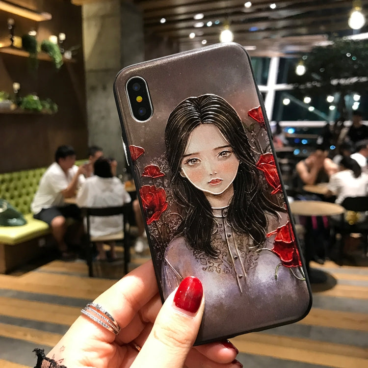 For iPhone X / XS Oil Paintings
