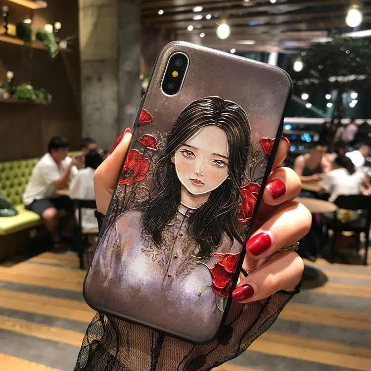 For iPhone X / XS Oil Paintings