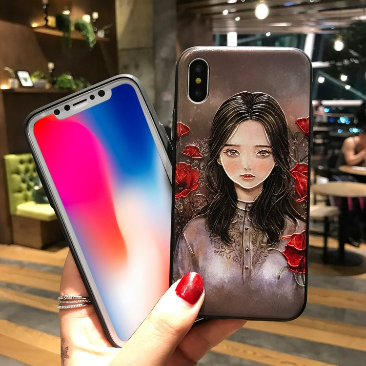For iPhone X / XS Oil Paintings