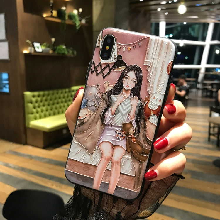 For iPhone X / XS Oil Paintings