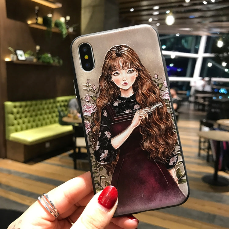 For iPhone X / XS Oil Paintings