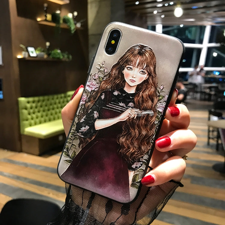 For iPhone X / XS Oil Paintings