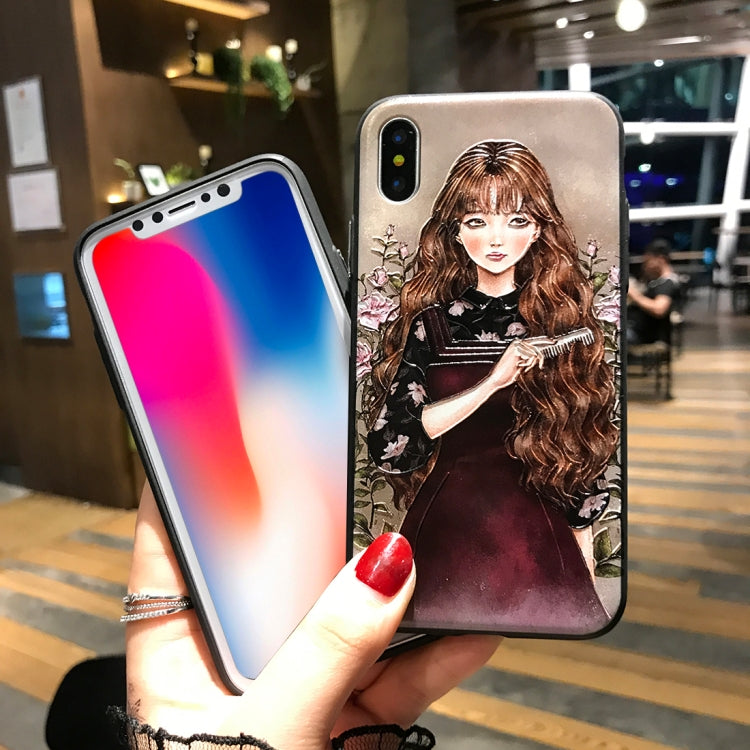 For iPhone X / XS Oil Paintings