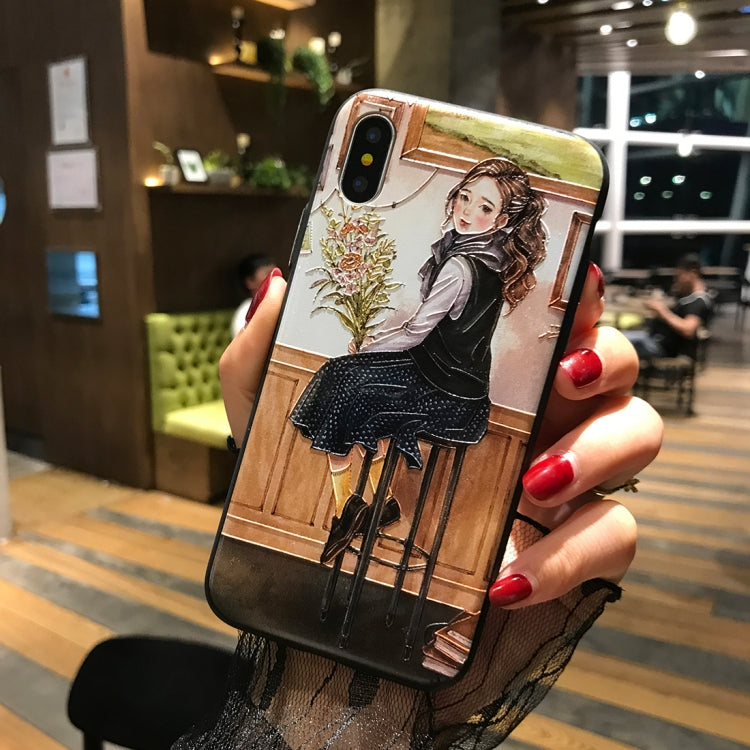For iPhone X / XS Oil Paintings