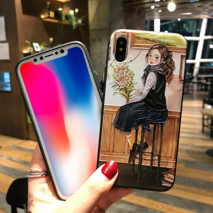 For iPhone X / XS Oil Paintings