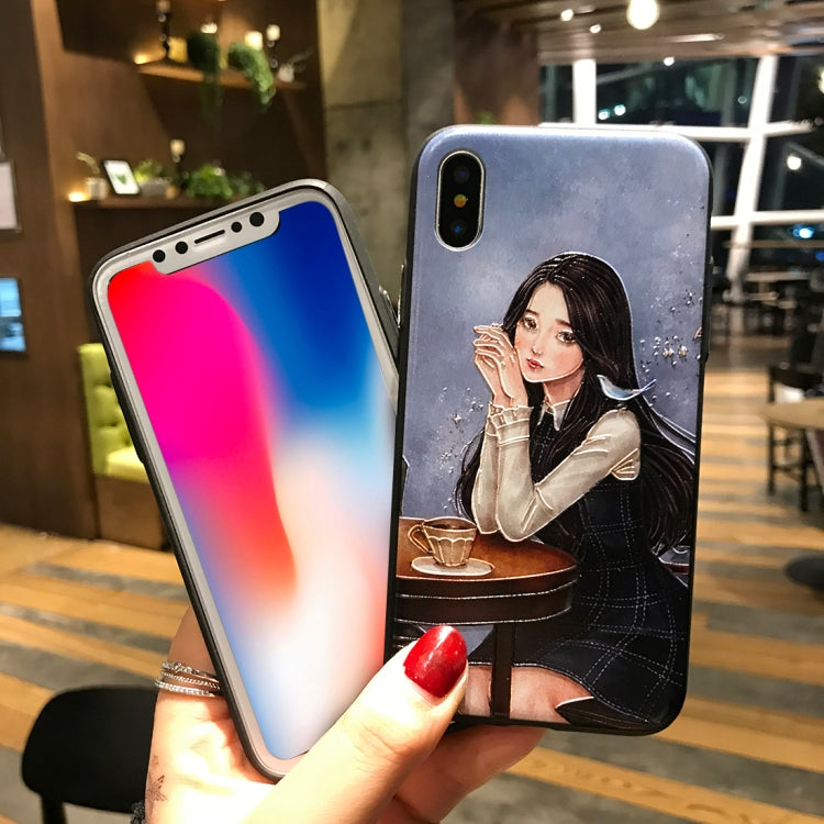 For iPhone X / XS Oil Paintings