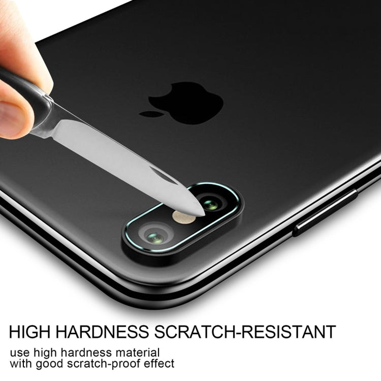 For iPhone X Rear Camera Lens Protector Tempered Glass Protective Film 0.3mm