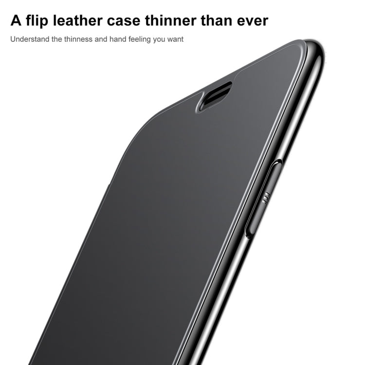 For iPhone X / XS Baseus Touch Screen Soft TPU Ultrathin Cover Flip Protective Case