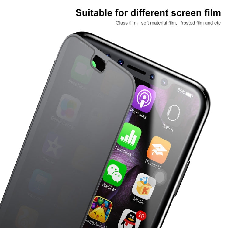 For iPhone X / XS Baseus Touch Screen Soft TPU Ultrathin Cover Flip Protective Case
