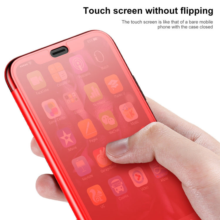 For iPhone X / XS Baseus Touch Screen Soft TPU Ultrathin Cover Flip Protective Case