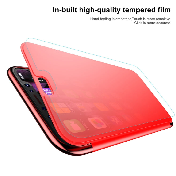 For iPhone X / XS Baseus Touch Screen Soft TPU Ultrathin Cover Flip Protective Case