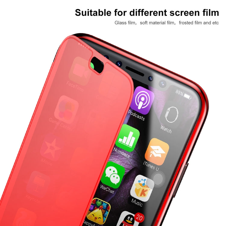 For iPhone X / XS Baseus Touch Screen Soft TPU Ultrathin Cover Flip Protective Case