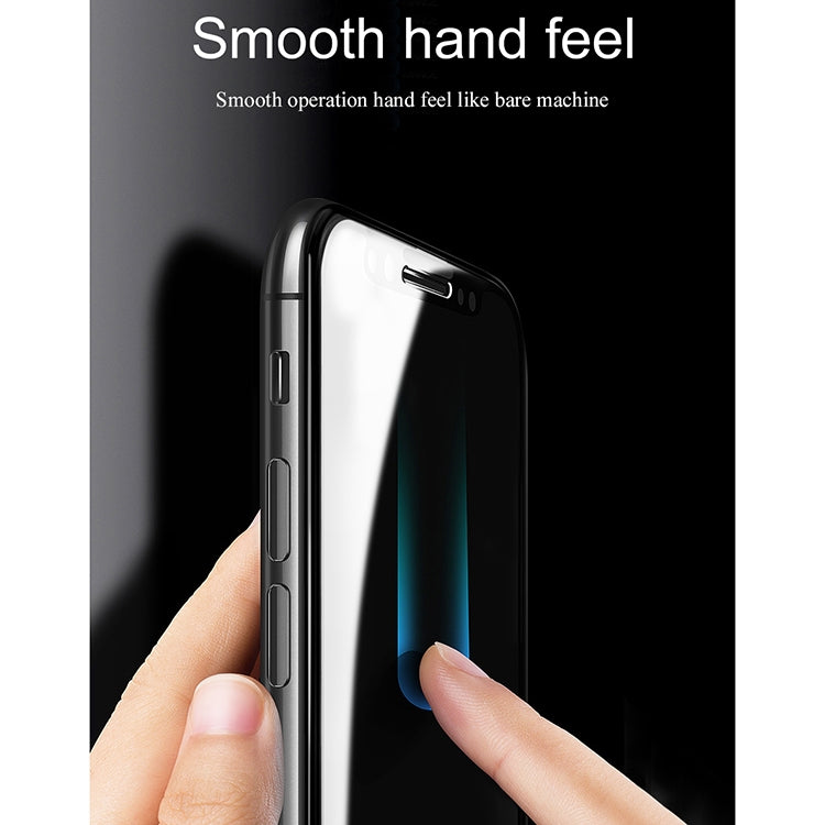 For iPhone X Lenuo DF 0.3mm 9H Surface Hardness 3D Full Screen Tempered Glass Screen Film