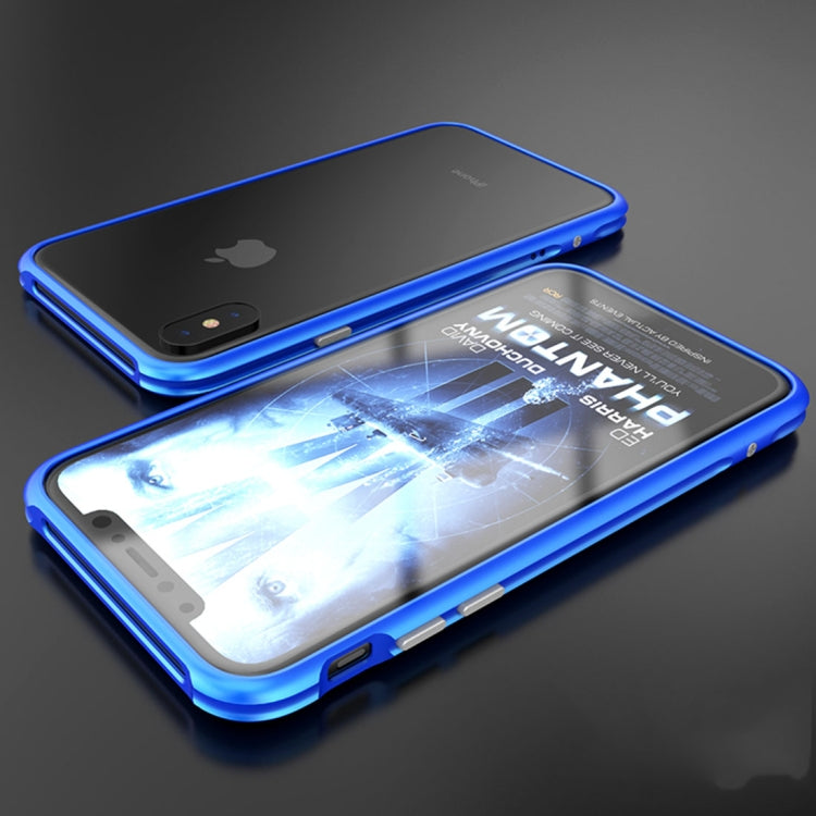 For iPhone X / XS Metal Shockproof Protective Bumper Frame