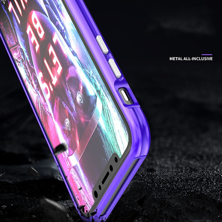 For iPhone X / XS Metal Shockproof Protective Bumper Frame