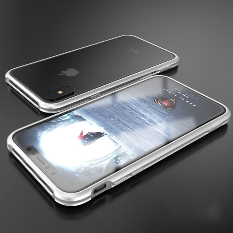 For iPhone X / XS Metal Shockproof Protective Bumper Frame