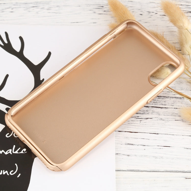 For iPhone X 360 Degree Full Coverage Detachable PC Protective Cover Case with Tempered Glass Film
