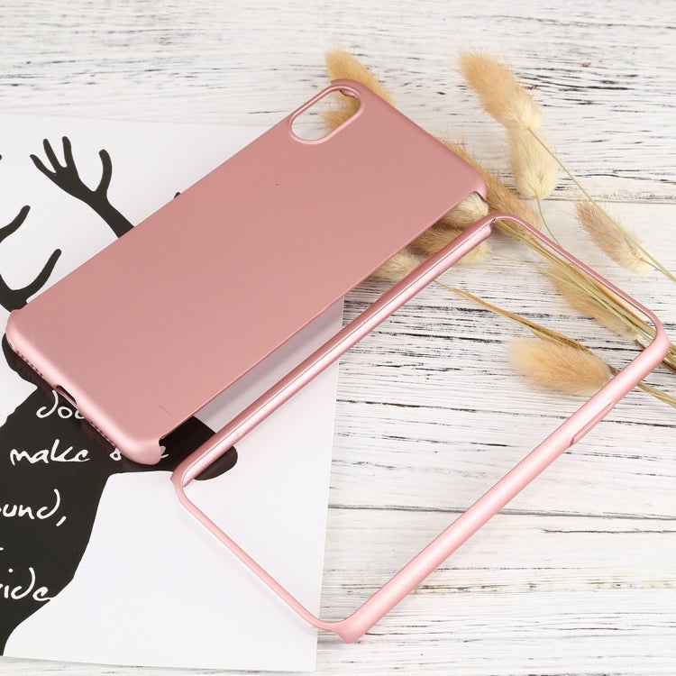 For iPhone X 360 Degree Full Coverage Detachable PC Protective Cover Case with Tempered Glass Film