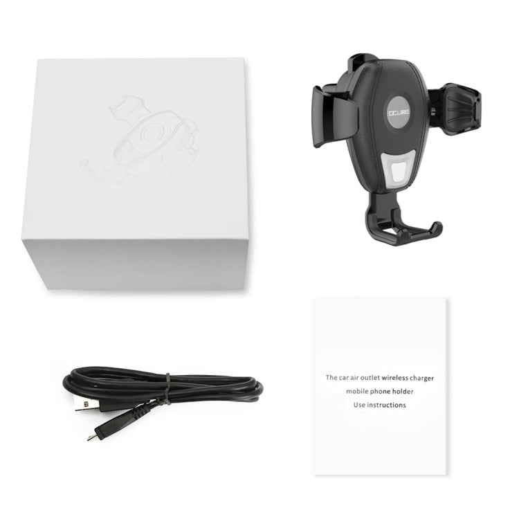 OCUBE&#160;S001 Wireless Charger Car Air Outlet Holder Charger,Support 4.7 inch to 6 inch Phones, For iPhone, Galaxy, Huawei, Xiaomi, LG, HTC and Other QI Standard Smart Phones