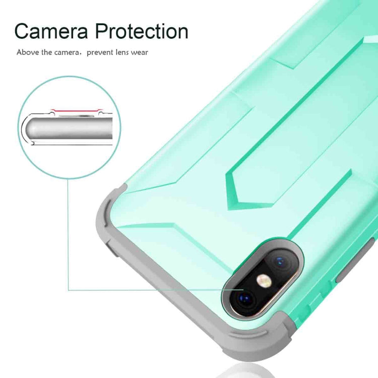 For iPhone X / XS Dropproof PC + TPU Case