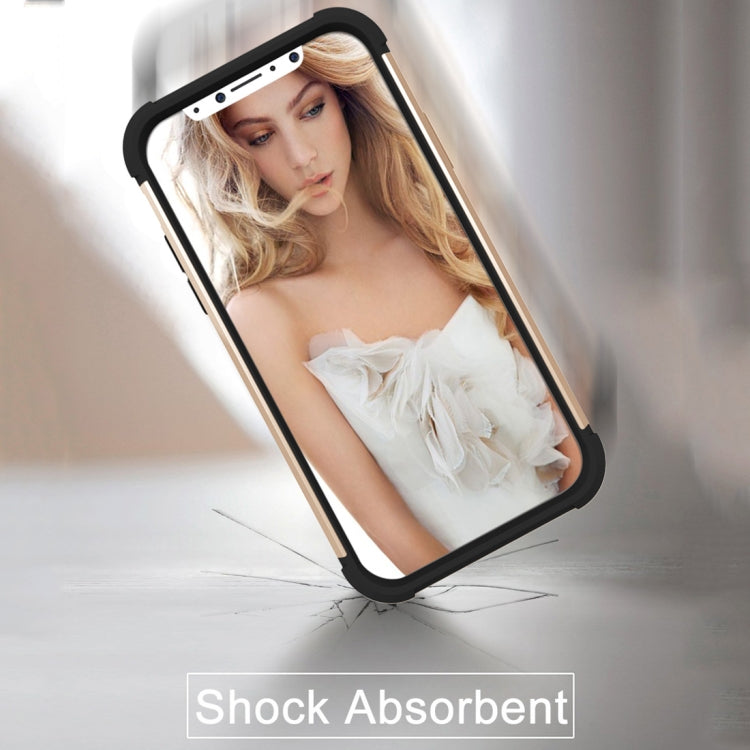 For iPhone X / XS Dropproof PC + TPU Case