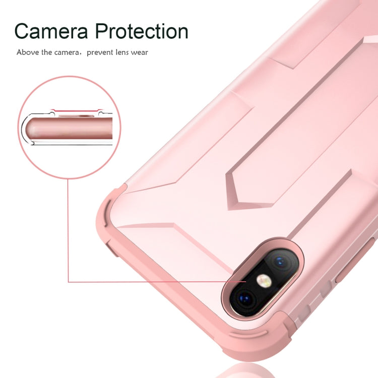 For iPhone X / XS Dropproof PC + TPU Case